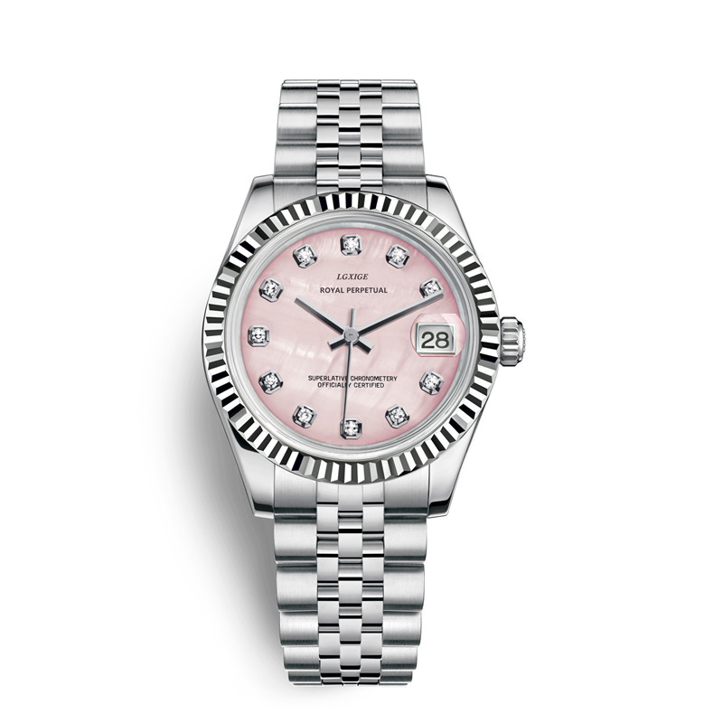 Minimalist Thin Watch - LGXIGE jam tangan gelang wanita kristal,