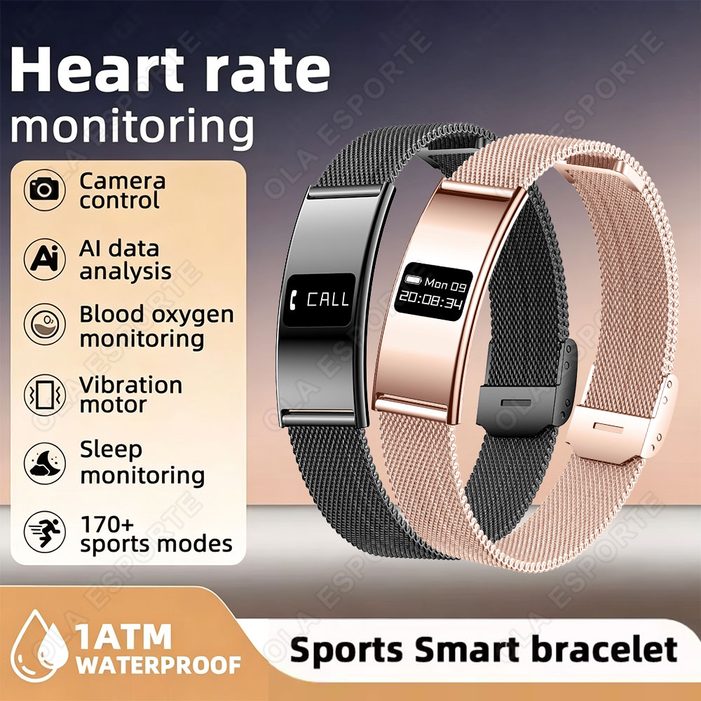 Couple Watches Smartwatch - Gelang Pintar Baru Pemantau Detak Jantung