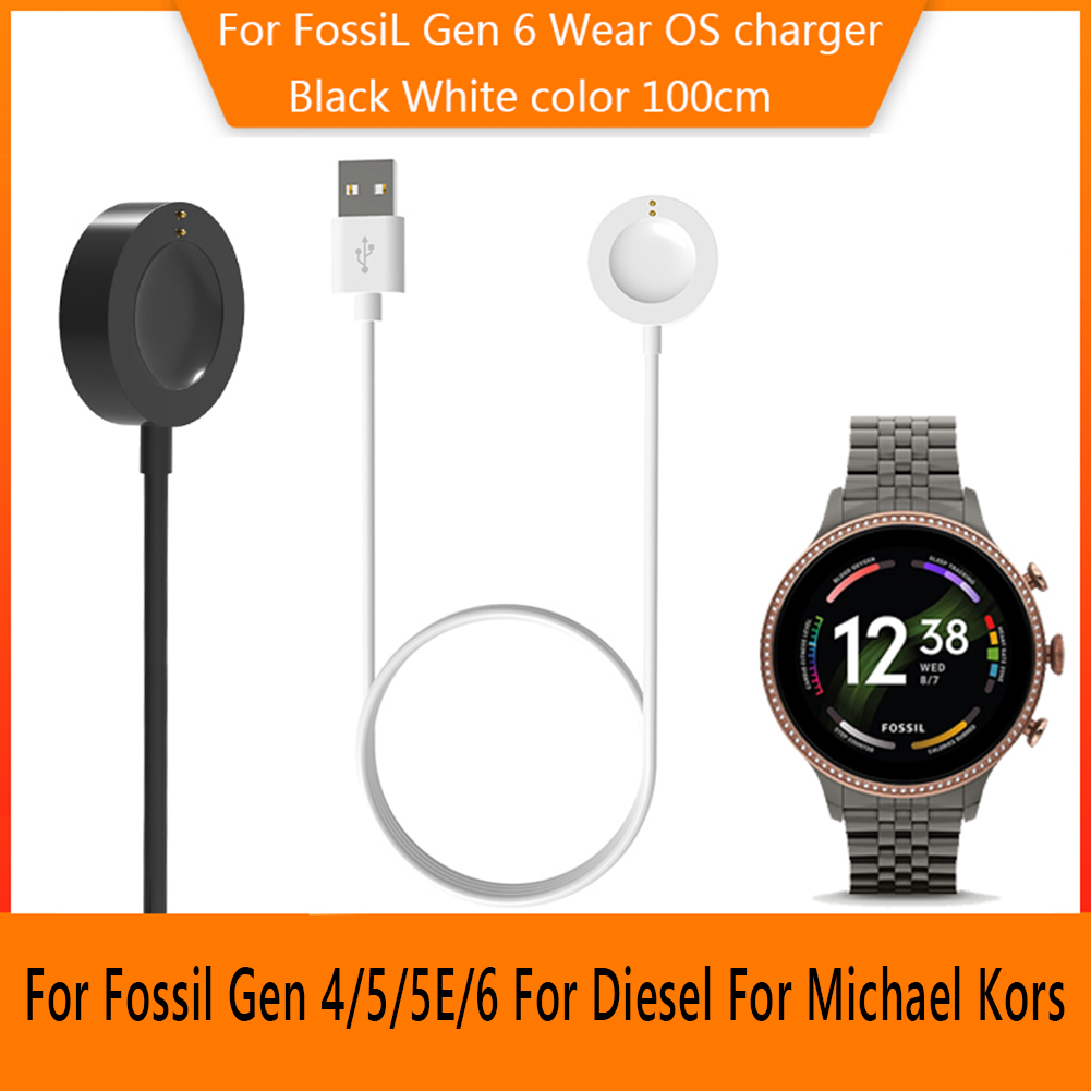 Fossil Watches Smartwatch Gen 5 - Kabel Pengisi Daya Smartwatch untuk Fossil