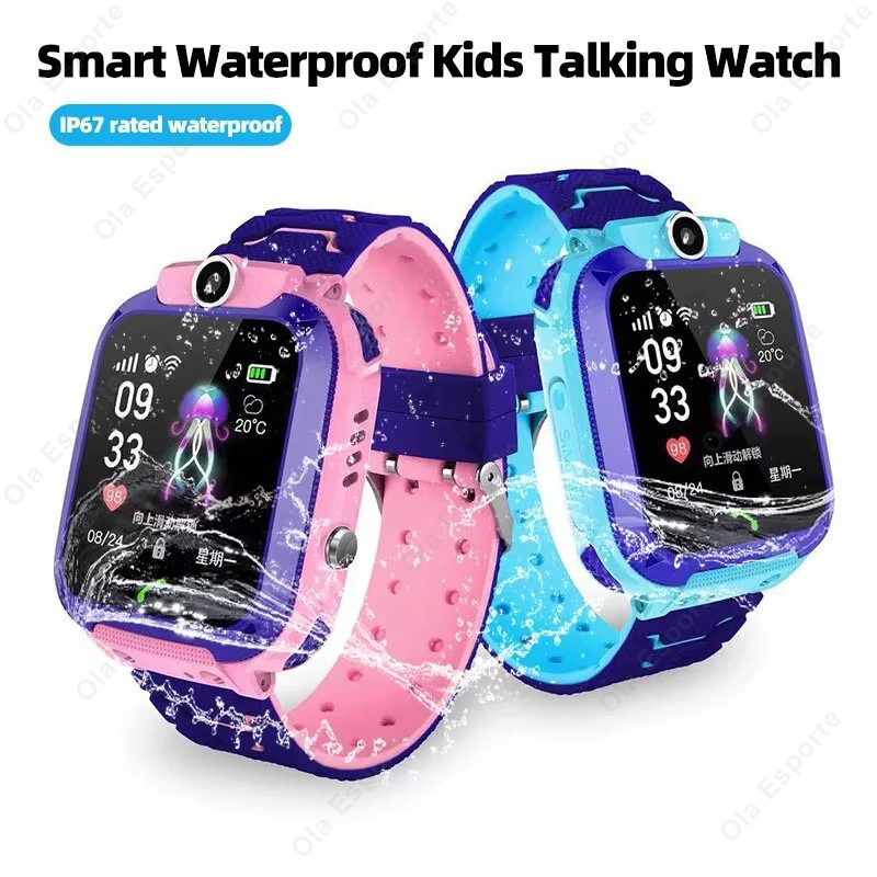 Smartwatch Digital Watches For Kid Boy With Alarm - Q12 Jam Tangan Pintar Anak 2G