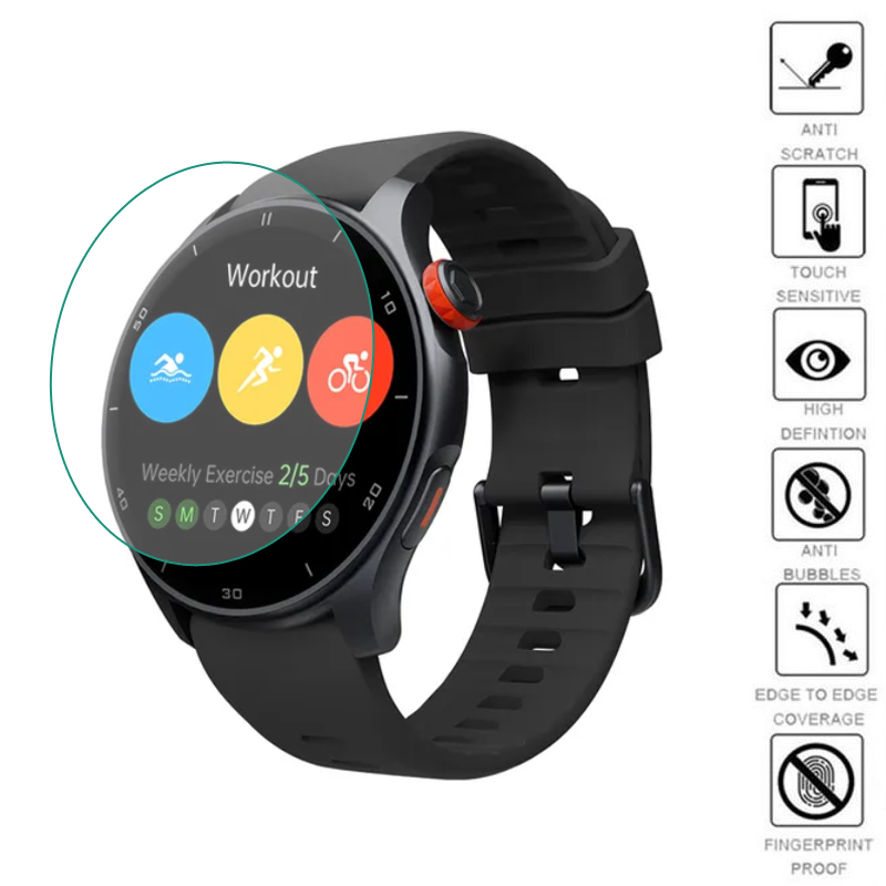 Smartwatch English - 5 buah TPU jam tangan pintar