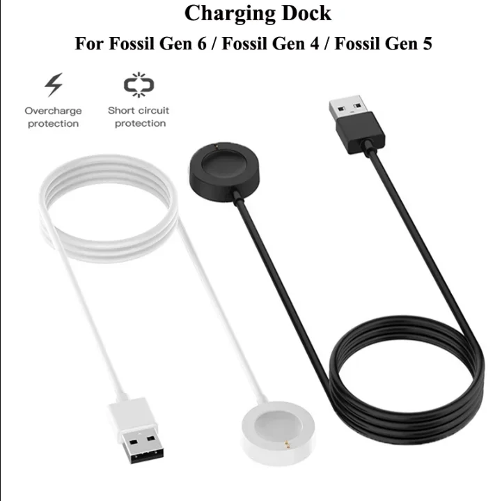 Fossil Watches Smartwatch Gen 5 - Dok Pengisi Daya Magnetik USB Cepat
