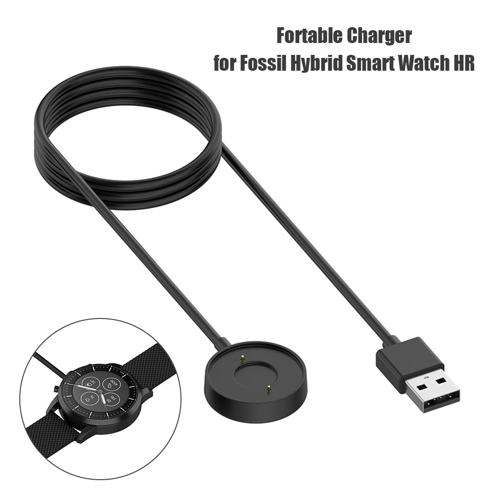 Fossil Watches Smartwatch Hybrid - Pengisi Daya USB Kabel 3 Kaki