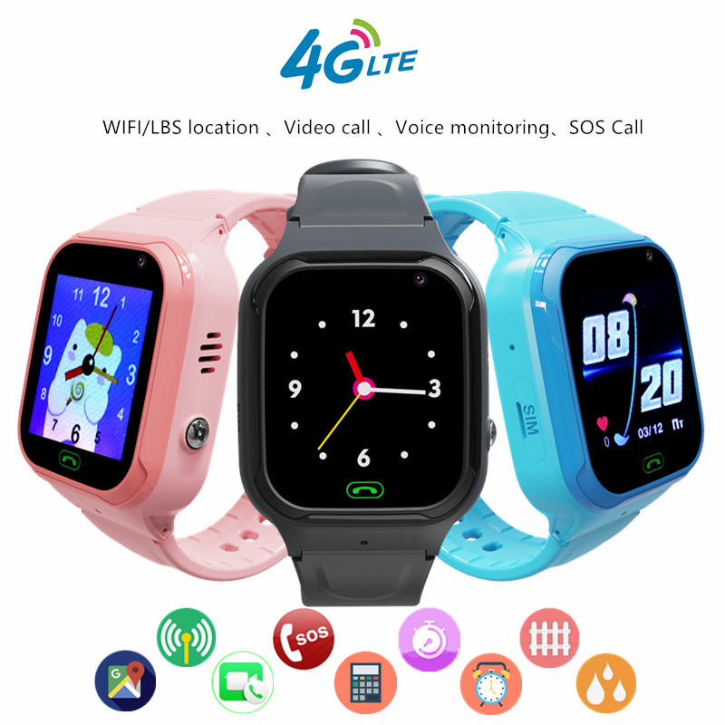 Smartwatch Digital Watches For Kid Boy With Alarm - Jam tangan pintar anak 4G, jam