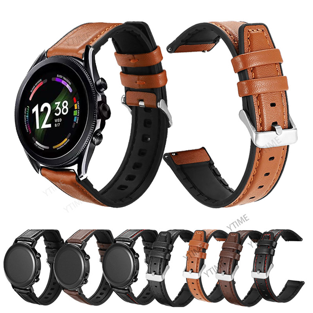 Fossil Watches Smartwatch Gen 5 - Gelang kulit silikon 22mm untuk Fossil