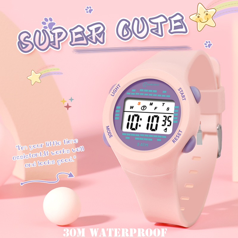 Smartwatch Digital Watches For Kid Boy With Alarm - Jam tangan anak elektronik, jam tangan