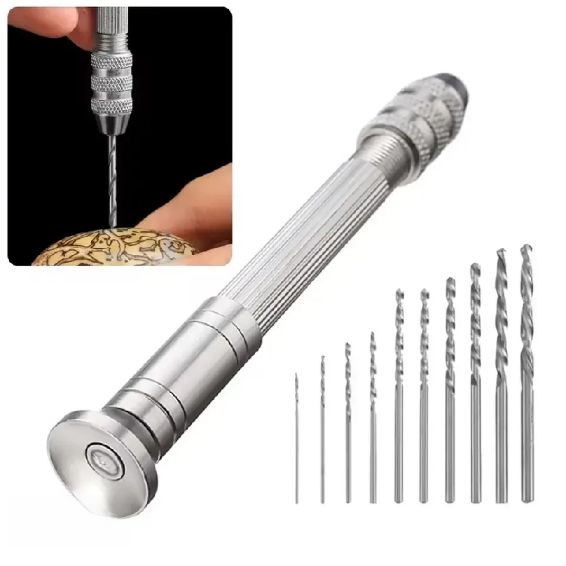 Watch Es - 0.8-3.0mm Mini Hand Drill Alat Pertukangan