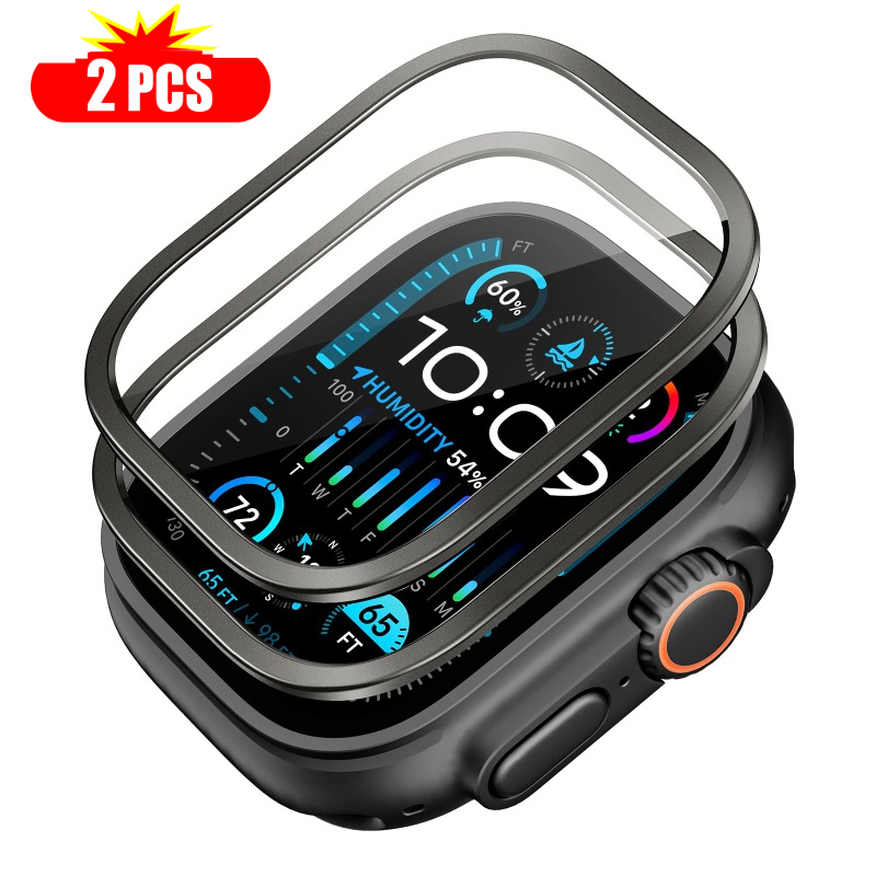 Smartwatch Watches For Mens - 2 Buah Kaca Tempered untuk Jam