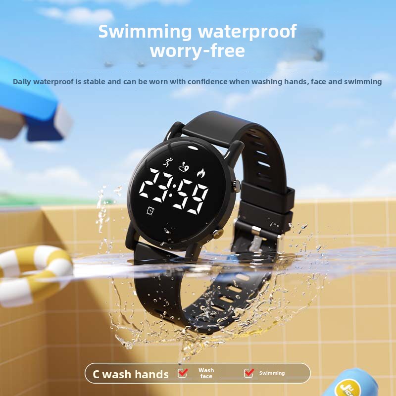 Jam Tangan Pintar Anak Baru 20 - Smartwatch Digital Watches For Kid Boy With Alarm ulasan dan harga
