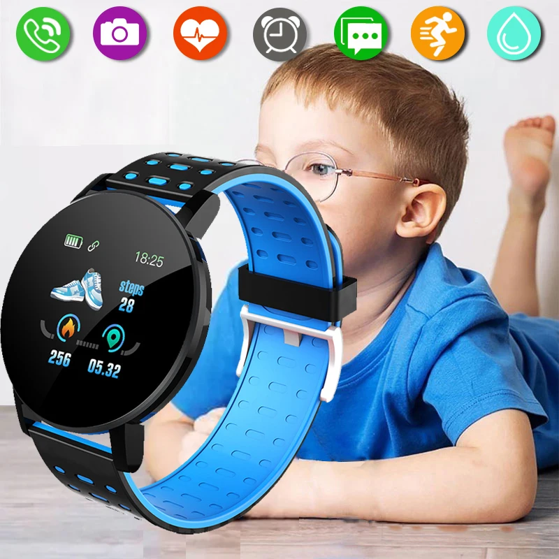 Jam tangan pintar olahraga ana - Smartwatch Digital Watches For Kid Boy With Alarm ulasan dan harga