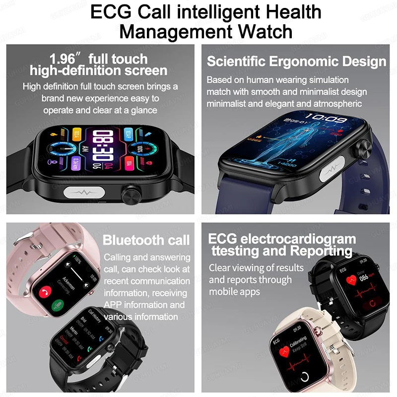 2025 Baru Untuk XIAOM1 ECG+PPG - Smartwatch Health Watches For Men ulasan dan harga