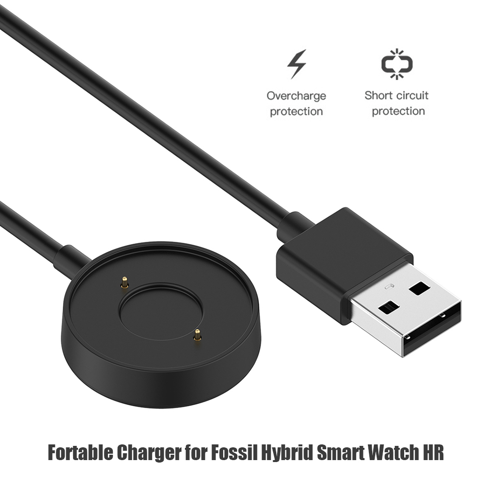 Kabel Pengisi Daya USB 3 Kaki  - Fossil Watches Smartwatch Hybrid ulasan dan harga