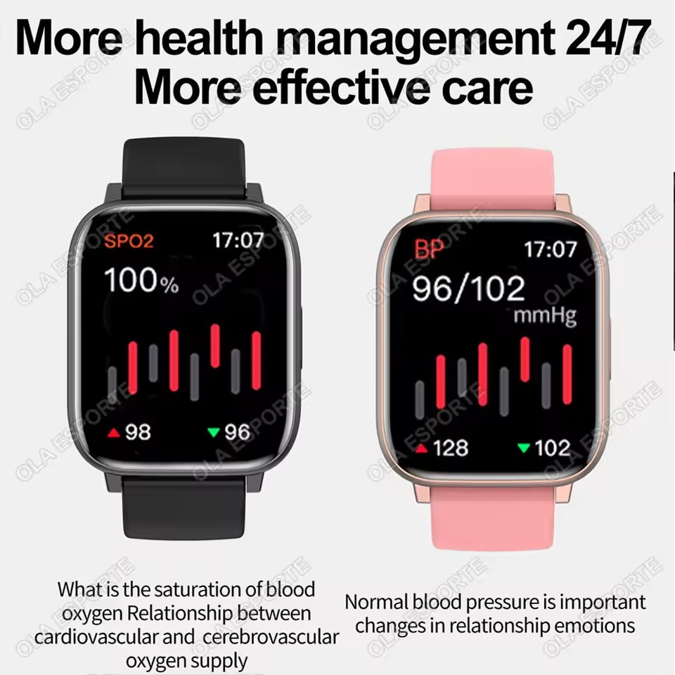 Jam Tangan Pintar Pria Wanita  - Smartwatch Health Watches For Men ulasan dan harga