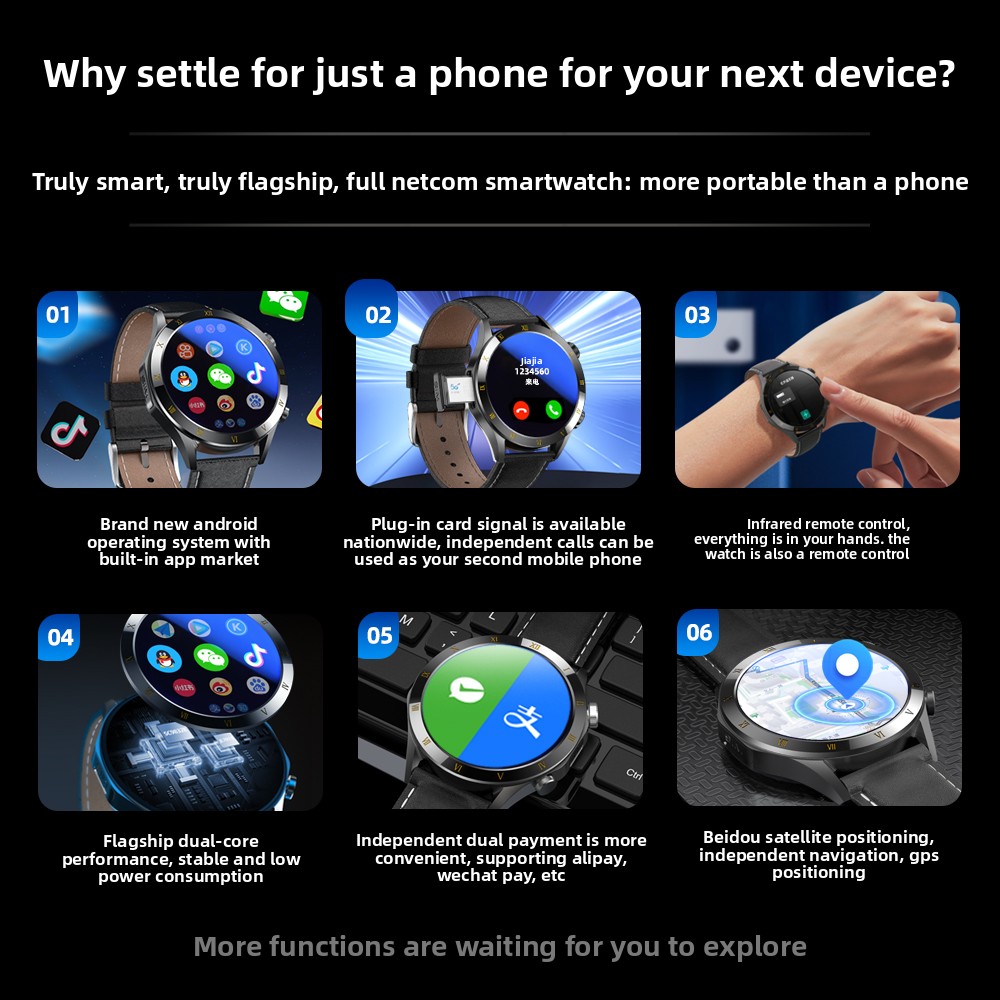 Jam Tangan Pintar 4G dengan Sl - French Connection Watches Smartwatch App ulasan dan harga