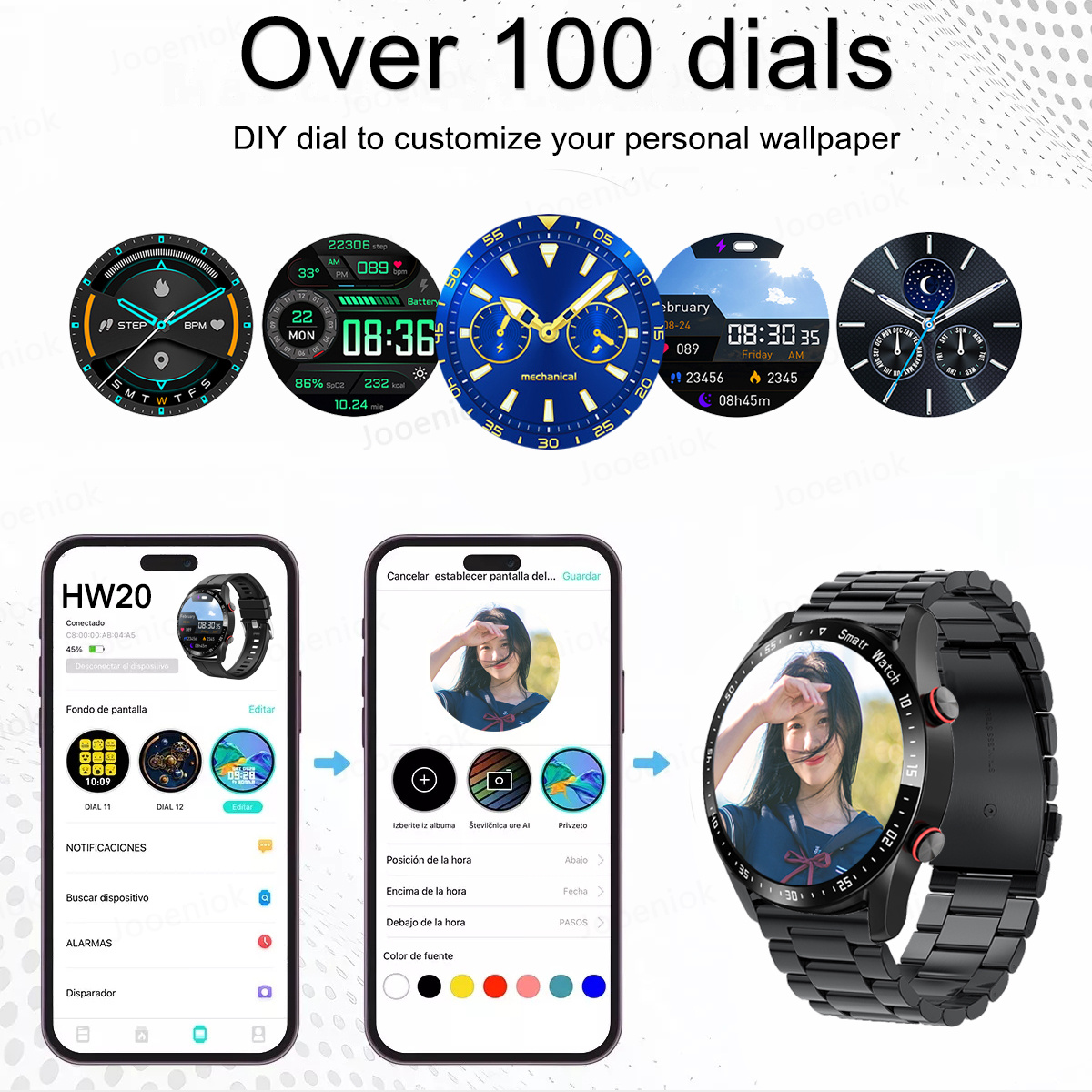 Jam Tangan Pintar Panggilan Su - Smartwatch Health Watches For Men ulasan dan harga