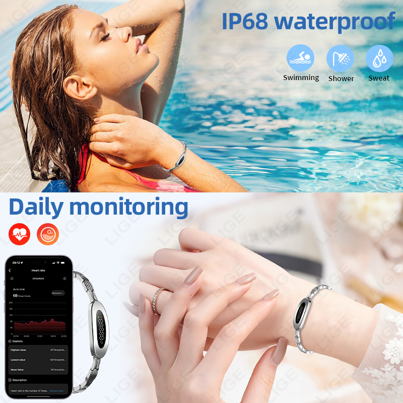 LIGE 2026 Gelang Pintar Ultra  - Couple Watches Smartwatch ulasan dan harga