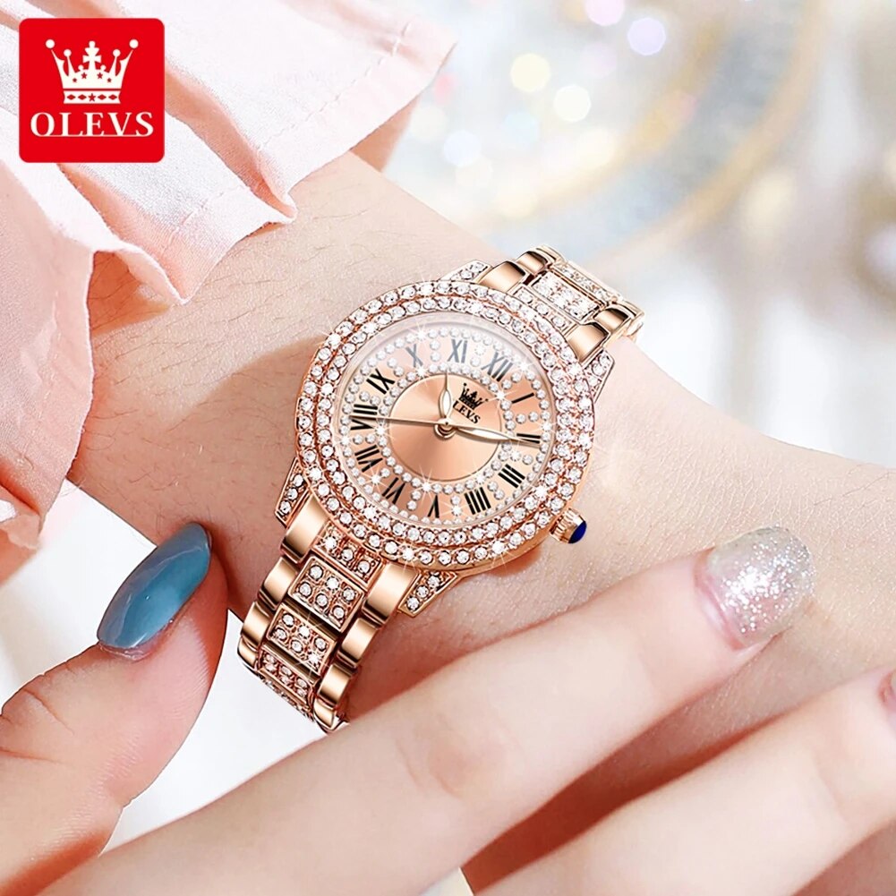 OLEVS jam tangan kuarsa wanita - Minimalist Thin Watch ulasan dan harga