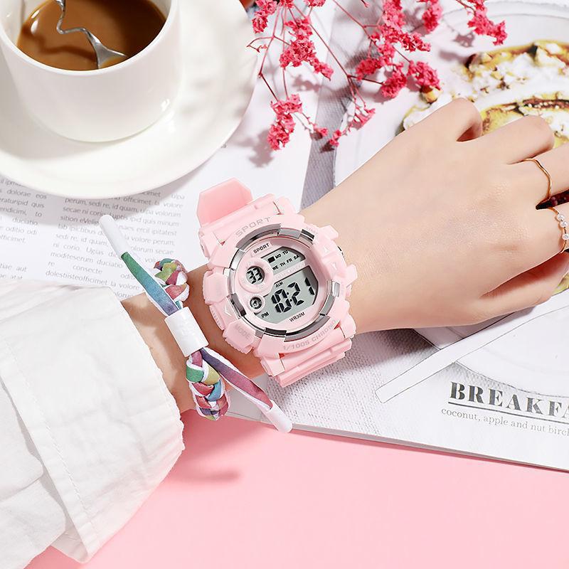 YIKAZE jam tangan Alarm anak,  - Smartwatch Digital Watches For Kid Boy With Alarm ulasan dan harga