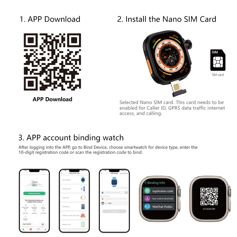 Jam Tangan Pintar 4G SIM Card  - French Connection Watches Smartwatch App ulasan dan harga