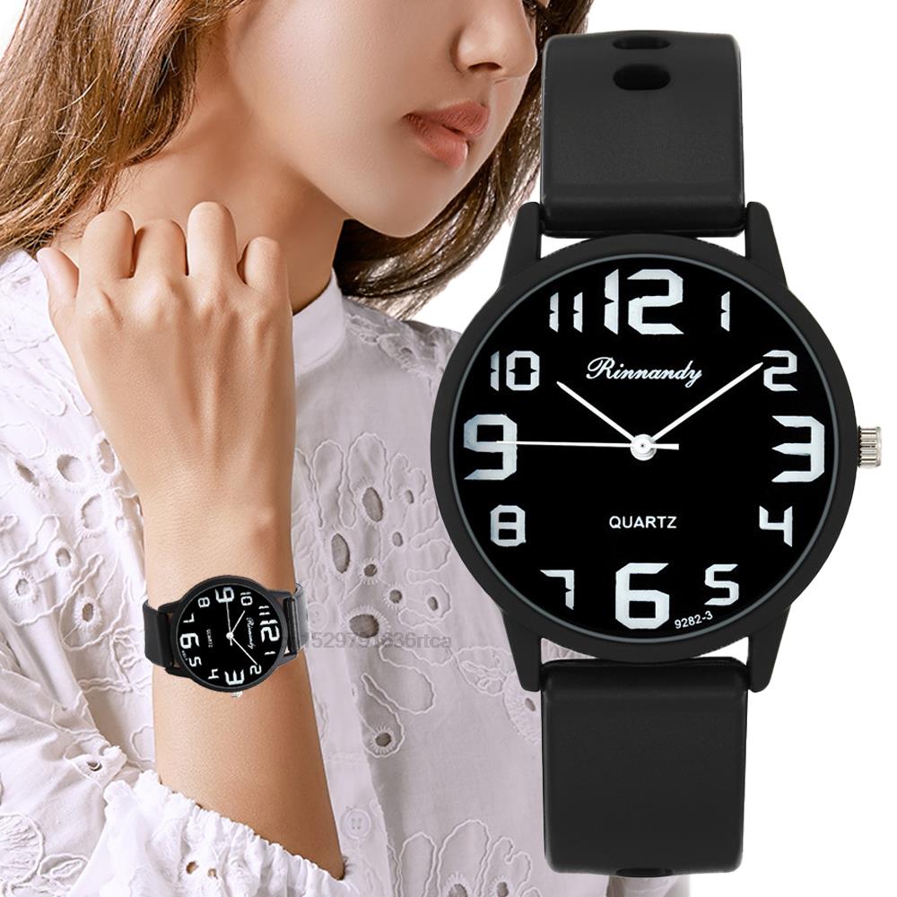 Set jam tangan silikon wanita, - Minimalist Thin Watch ulasan dan harga