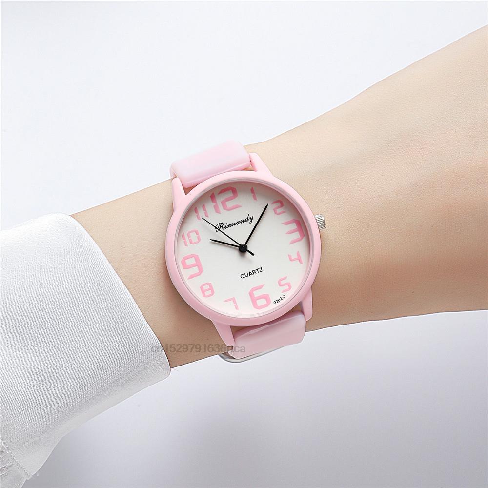 Set jam tangan silikon wanita, - Minimalist Thin Watch ulasan dan harga