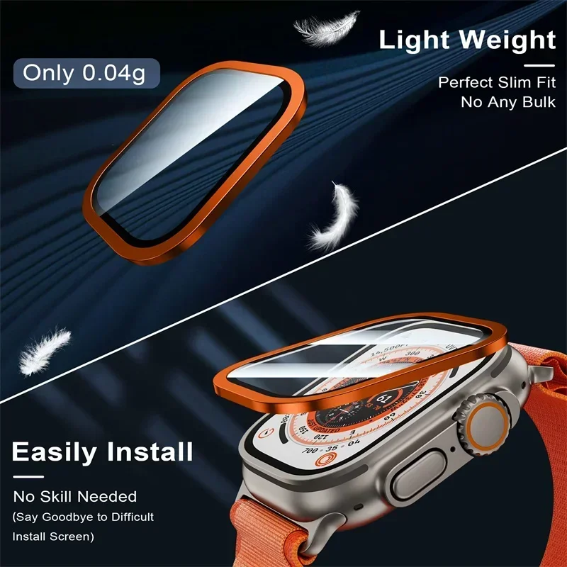 2 Buah Kaca Tempered untuk Jam - Smartwatch Watches For Mens ulasan dan harga