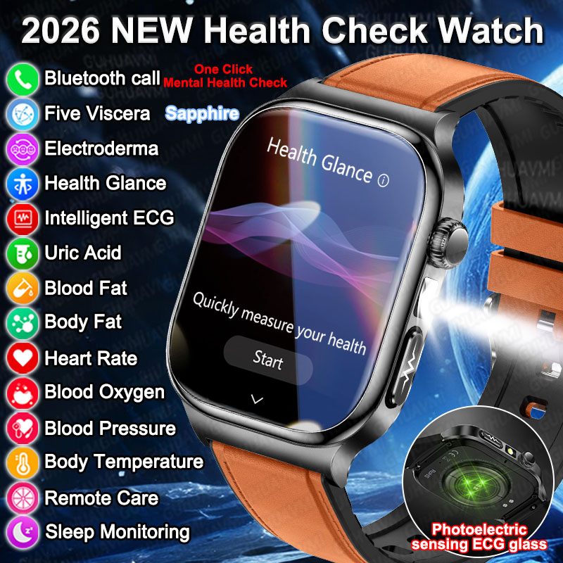 Jam Tangan Pintar Diagnosa Aku - Smartwatch Health Watches For Men ulasan dan harga