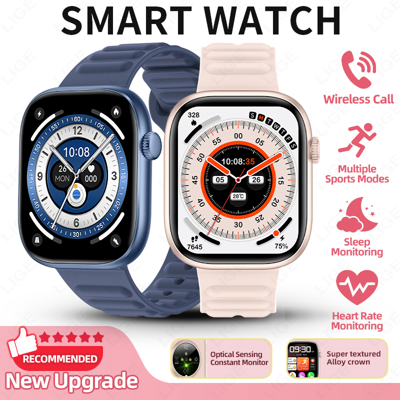 LIGE 2026 Jam Tangan Pintar Ba - Couple Watches Smartwatch ulasan dan harga