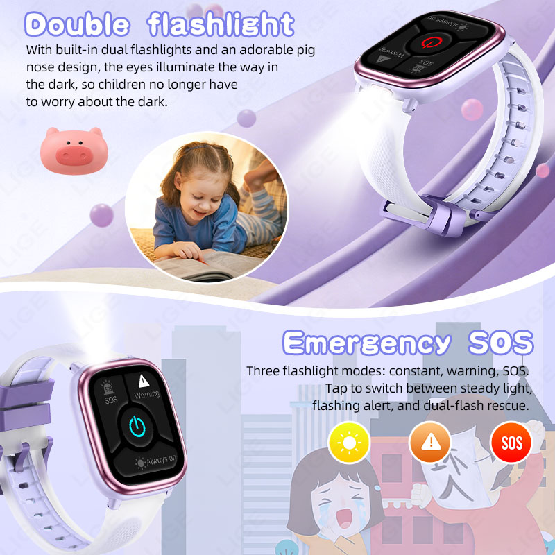 LIGE Jam Tangan Pintar Anak Pe - French Connection Watches Smartwatch App ulasan dan harga