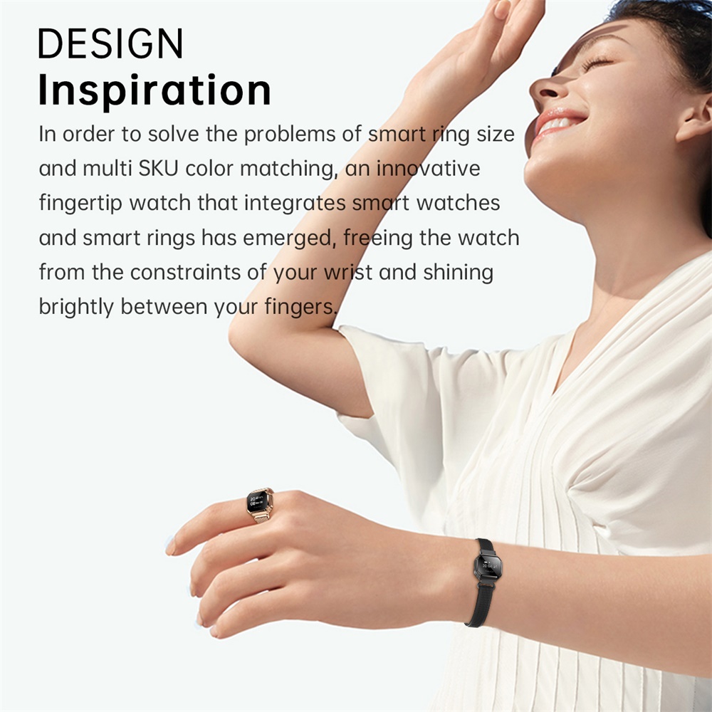 Cincin Pintar Layar OLED 0.49