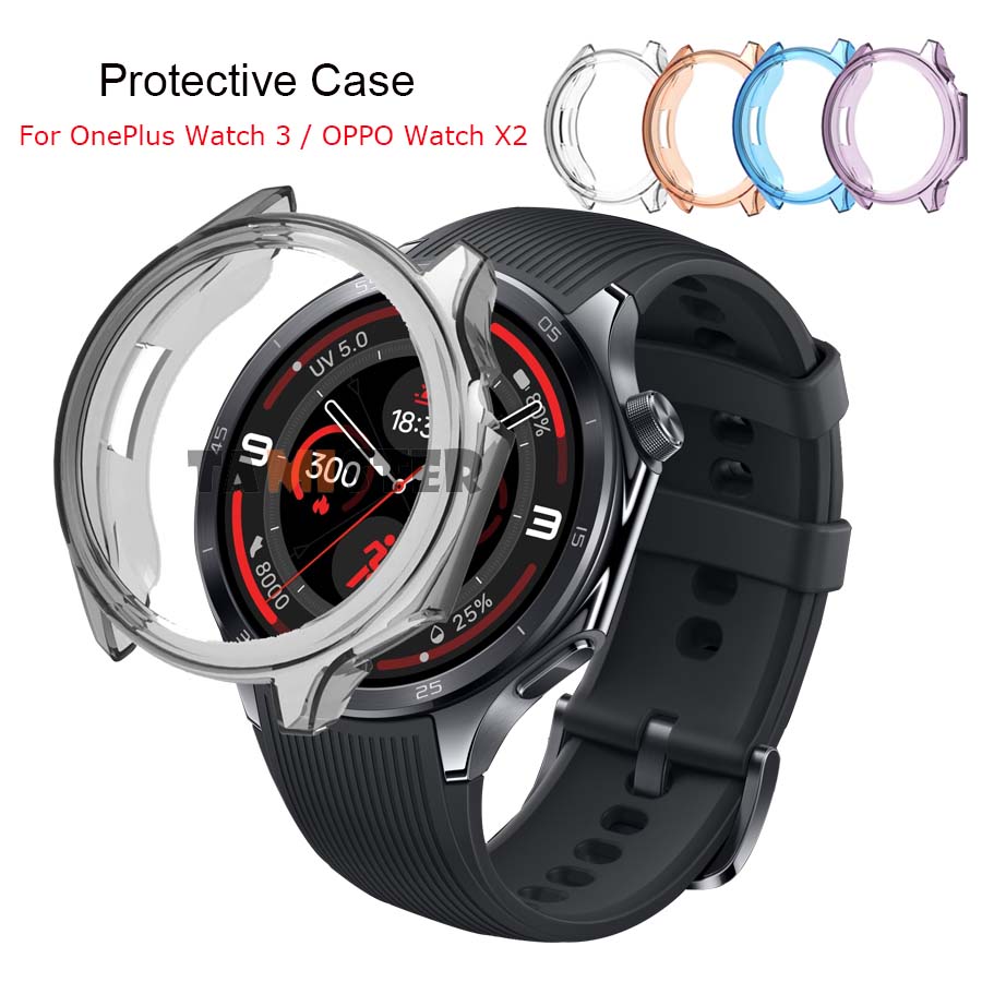 Penutup casing TPU lembut untu - Smartwatch Oneplus Watches ulasan dan harga