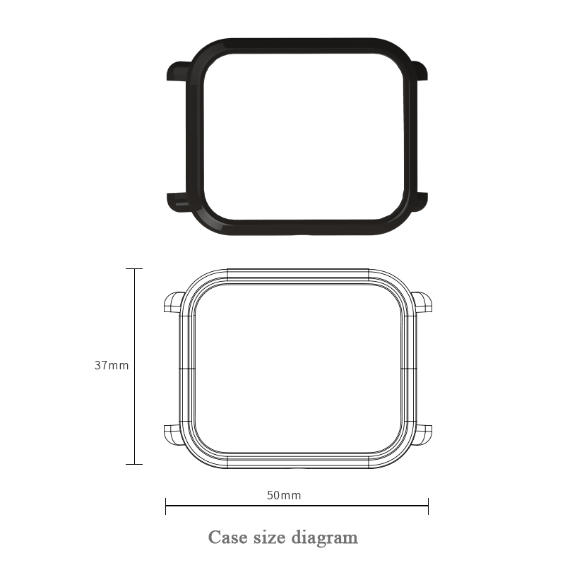 Penutup Casing untuk Amazfit B - Smartwatch English ulasan dan harga