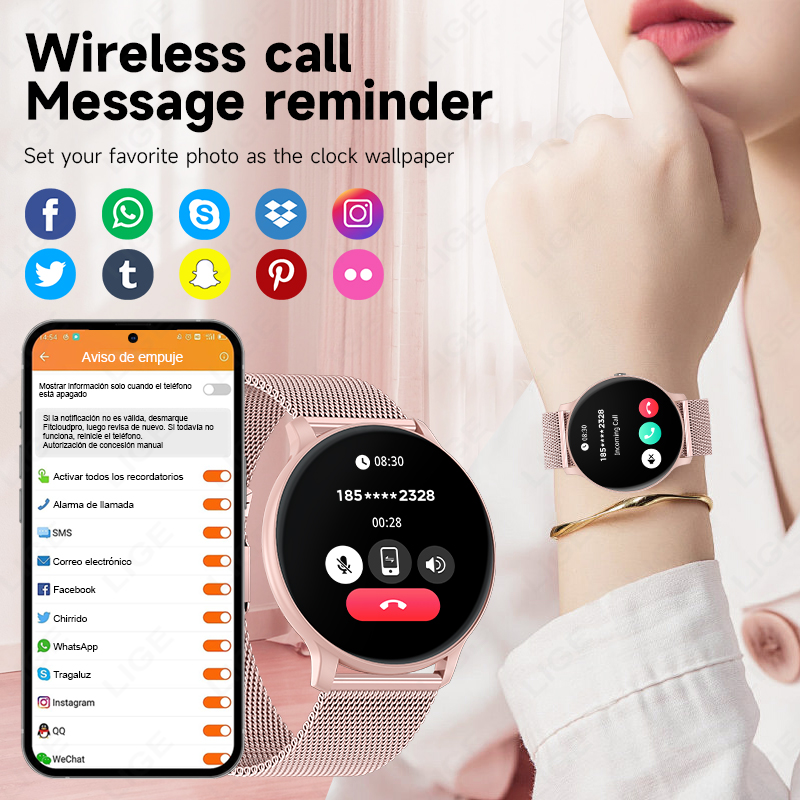 Jam Tangan Pintar Panggilan Bl - Smartwatch Health Watches For Men ulasan dan harga