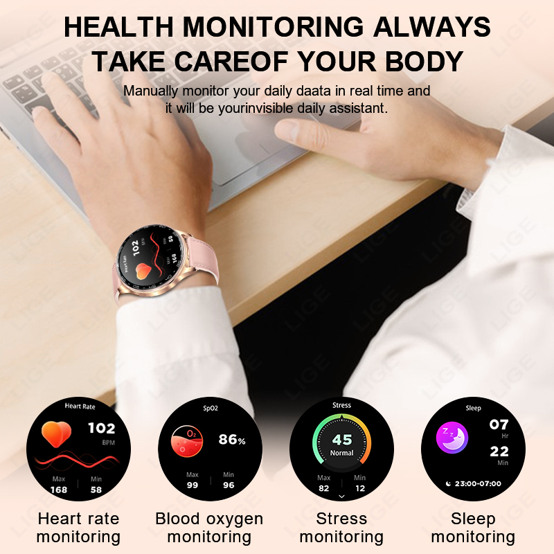 Jam Tangan Pintar Headset TWS  - Smartwatch Noise Watches For Women ulasan dan harga