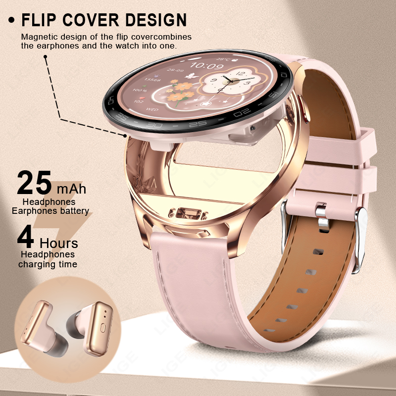 Jam Tangan Pintar Headset TWS  - Smartwatch Noise Watches For Women ulasan dan harga