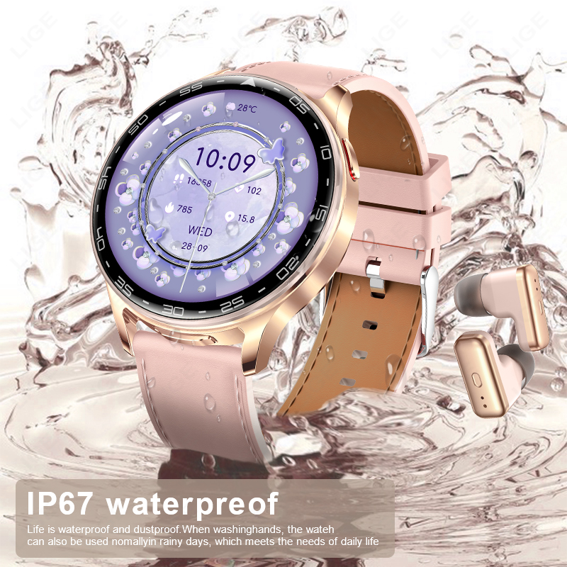 Jam Tangan Pintar Headset TWS  - Smartwatch Noise Watches For Women ulasan dan harga
