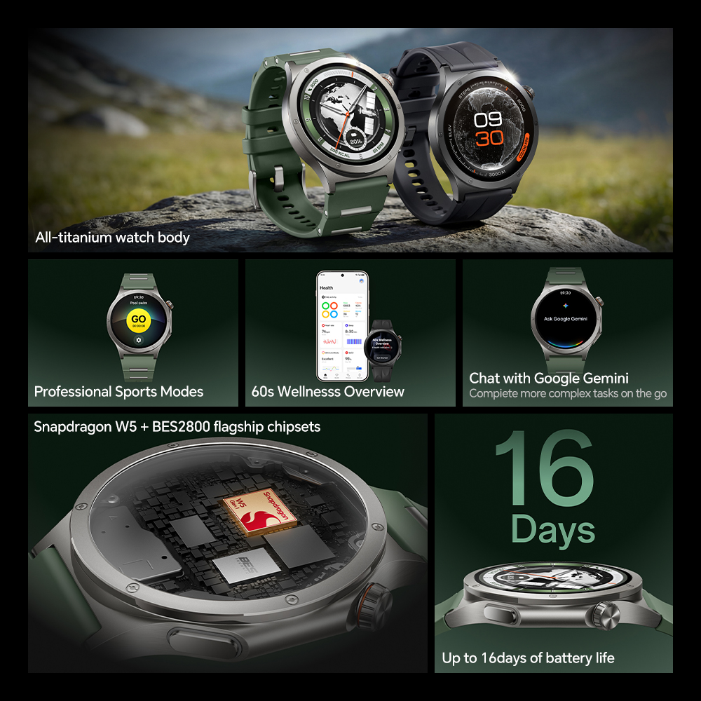 Versi Global OnePlus Watch 4 S - Smartwatch Oneplus Watches ulasan dan harga