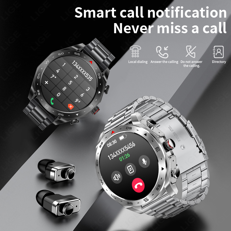 LIGE Jam Tangan Pintar Layar A - Smartwatch Noise Watches For Women ulasan dan harga