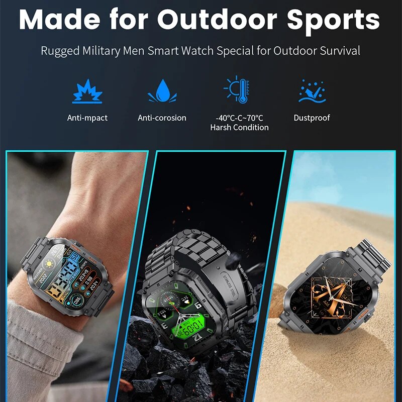 LIGE jam tangan cerdas pria, j - Smartwatch Watches For Mens ulasan dan harga