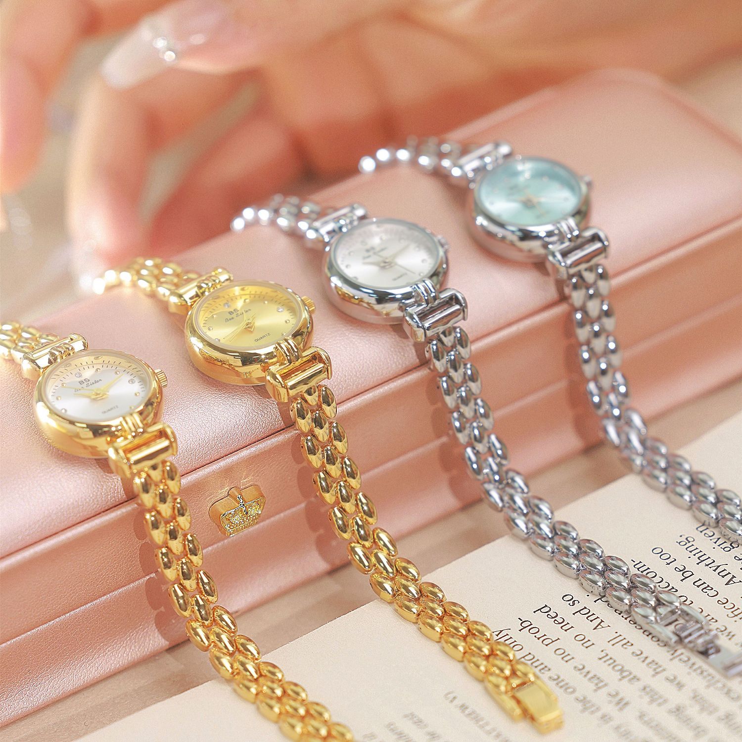 Jam tangan wanita gelang perak - Minimalist Thin Watch ulasan dan harga