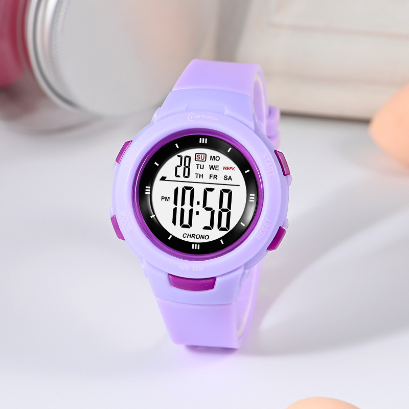 Utthai CE49 jam tangan anak ja - Smartwatch Digital Watches For Kid Boy With Alarm ulasan dan harga