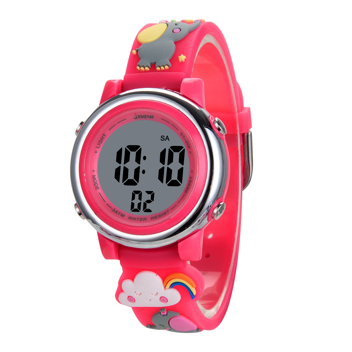 Utthai H120 jam tangan olahrag - Smartwatch Digital Watches For Kid Boy With Alarm ulasan dan harga