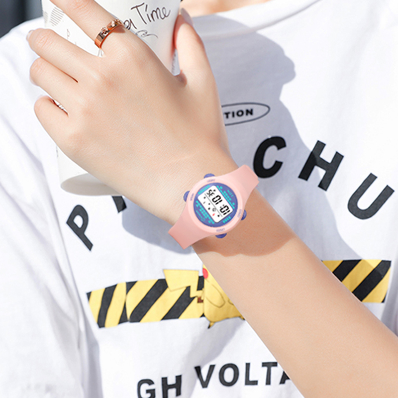 Jam tangan anak elektronik, ja - Smartwatch Digital Watches For Kid Boy With Alarm ulasan dan harga