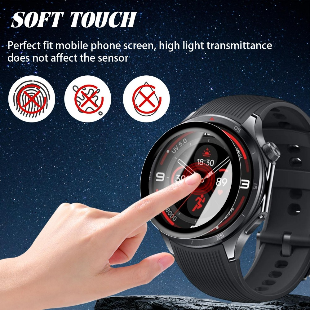 1-25 Buah Pelindung Layar Film - Smartwatch Oneplus Watches ulasan dan harga