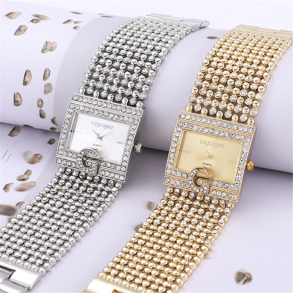Jam tangan wanita, persegi sed - Minimalist Thin Watch ulasan dan harga