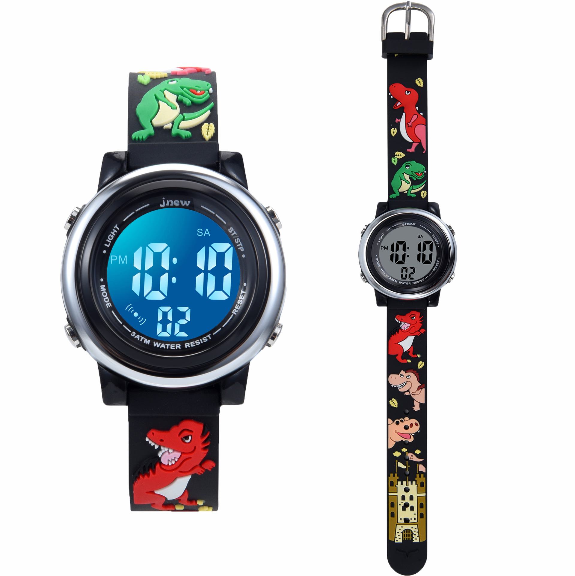 Utthai C09 jam tangan elektron - Smartwatch Digital Watches For Kid Boy With Alarm ulasan dan harga