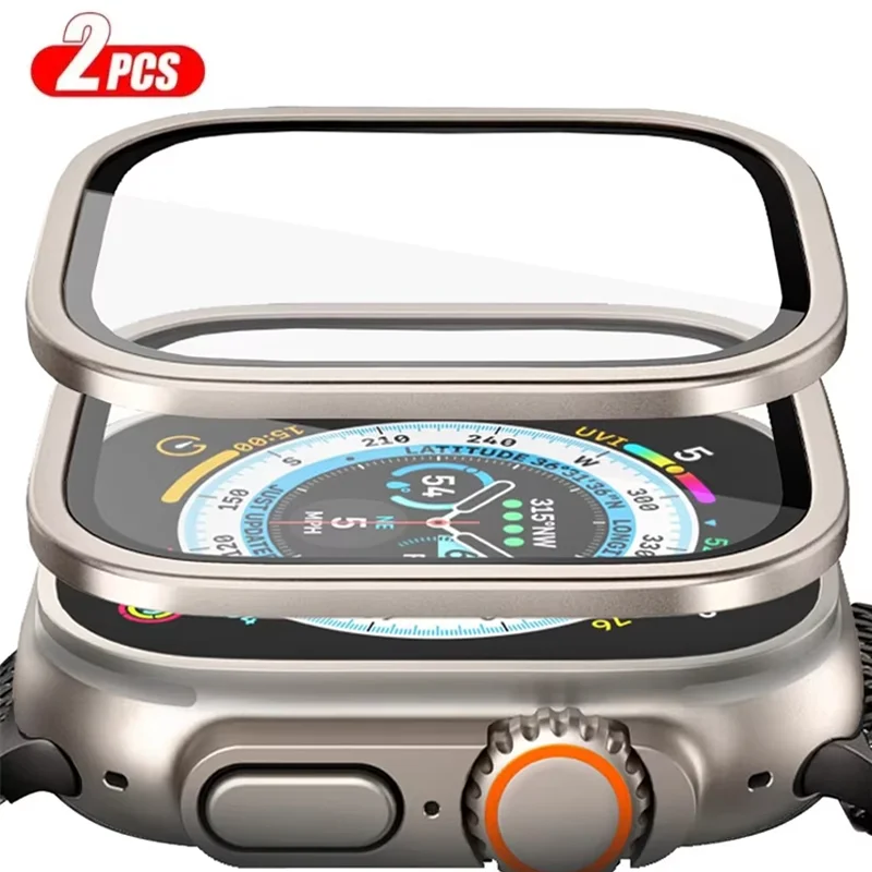 Casing Aloi Aluminium + Kaca T - Smartwatch Watches For Mens ulasan dan harga