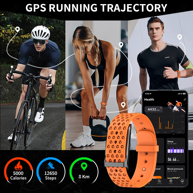 LIGE Pengingat Panggilan Gelan - Couple Watches Smartwatch ulasan dan harga