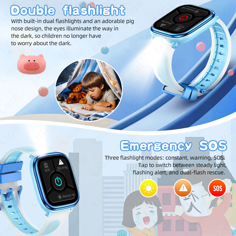 LIGE Jam Tangan Pintar Anak Pe - French Connection Watches Smartwatch App ulasan dan harga