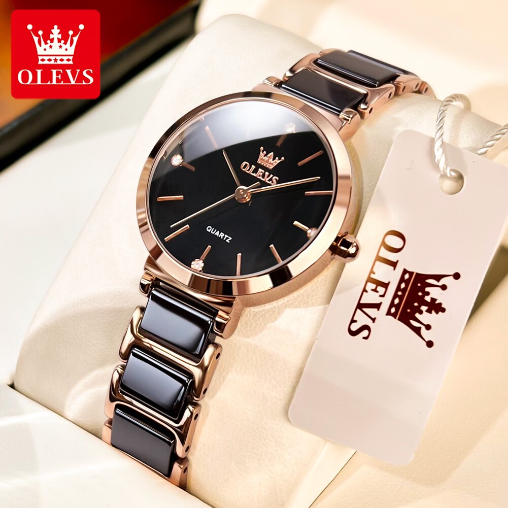 OLEVS jam tangan kuarsa untuk  - Minimalist Thin Watch ulasan dan harga